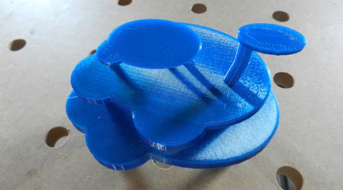 Ontwerpen maken met de 3D printer.